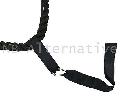 Anchor Strap Kit For Battle Rope Undulation Training Workout Fitness