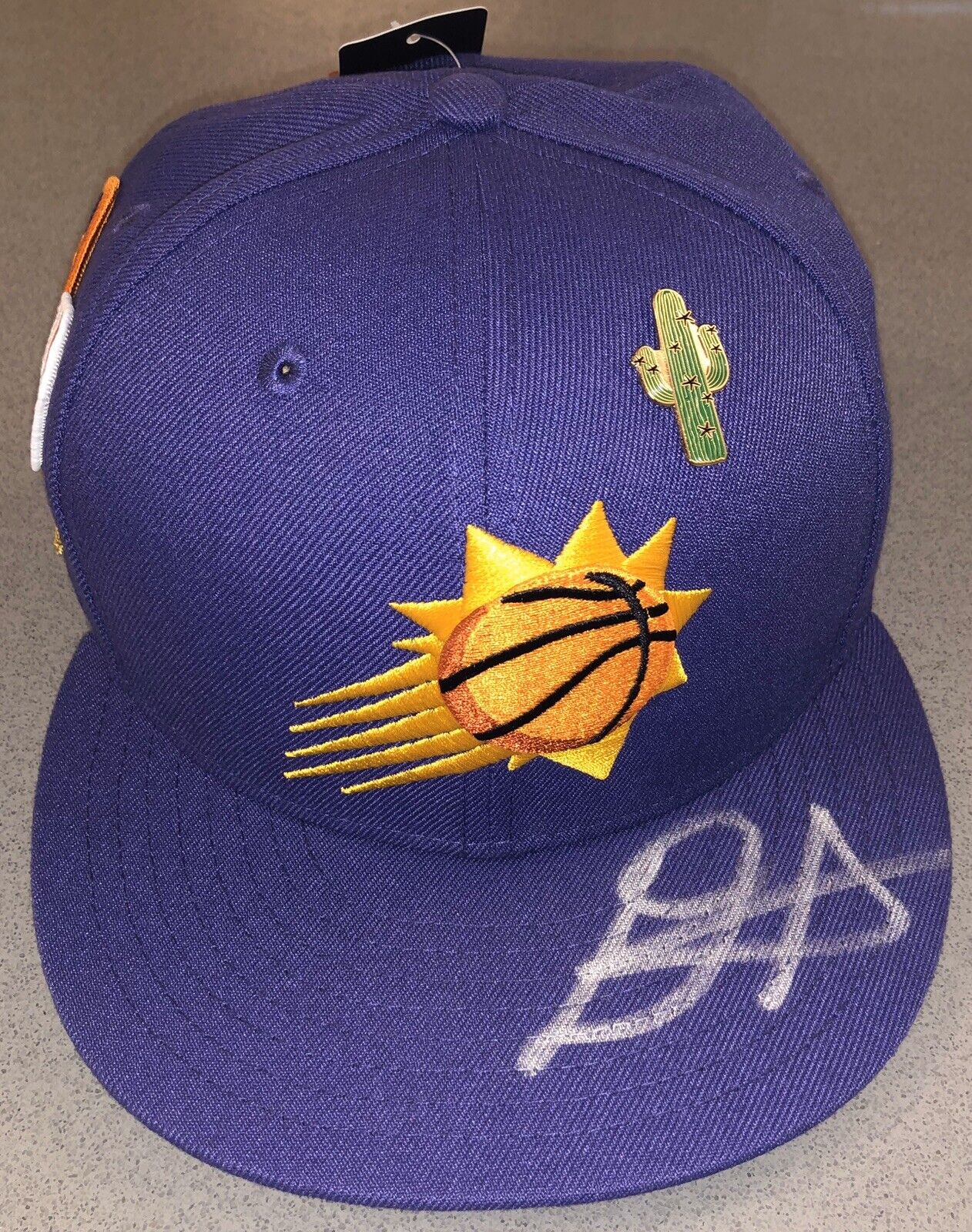 Deandre Ayton Autograph Phoenix Suns New Era Authentic Draft Hat Signed Steiner