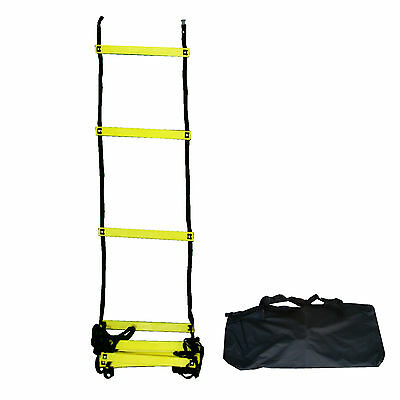 Speed Agility Training Sports Equipment Ladder 15 Feet - Usa Shipping