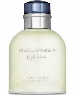 Dolce & Gabbana Light Blue Edt 4.2 Oz Cologne For Men New Tester With Cap
