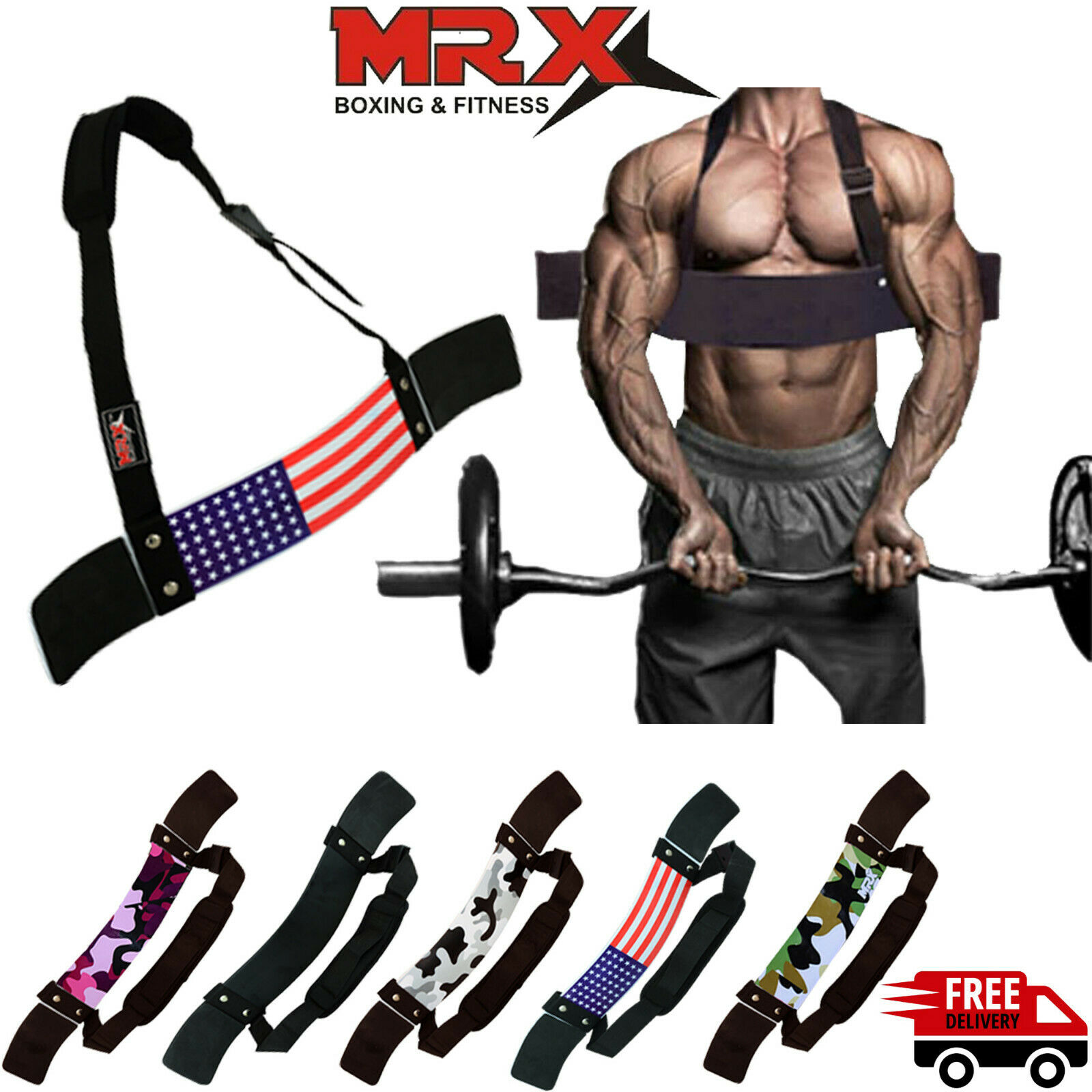 Heavy Duty Arm Isolator Blaster Body Building Workout Bomber Bicep Curl Triceps