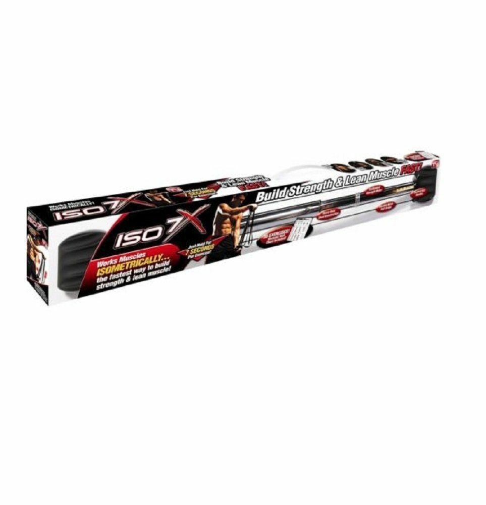Iso 7x Muscle Body Building Workout Bar Isometric Gym Exercise As Seen On Tv New